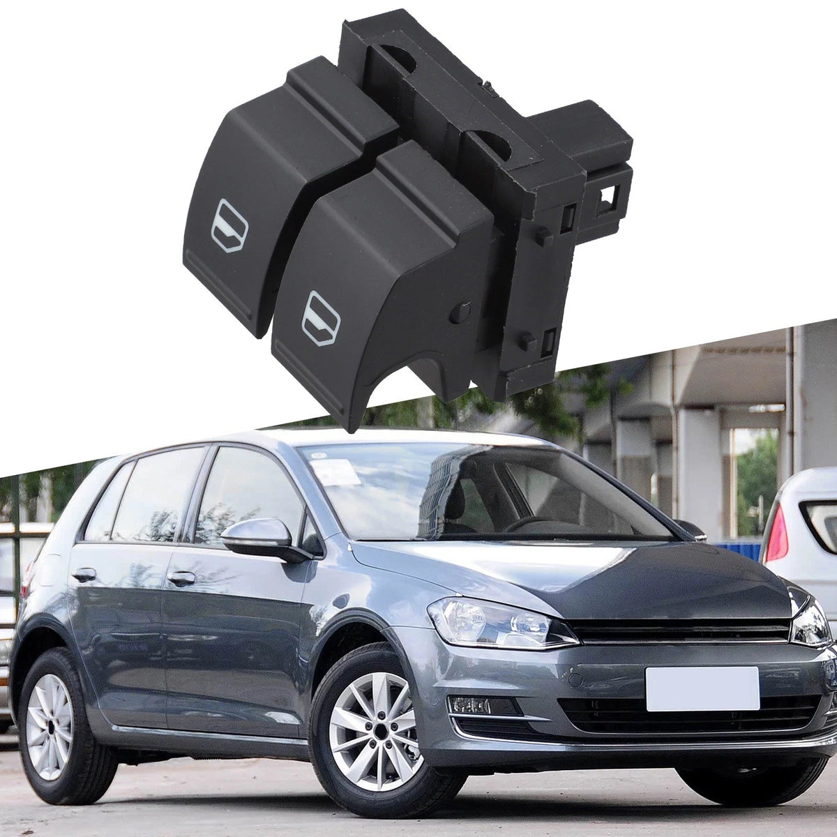 Replacement Window Switch for Golf MK5, Jetta Driver Side (2006–2010)