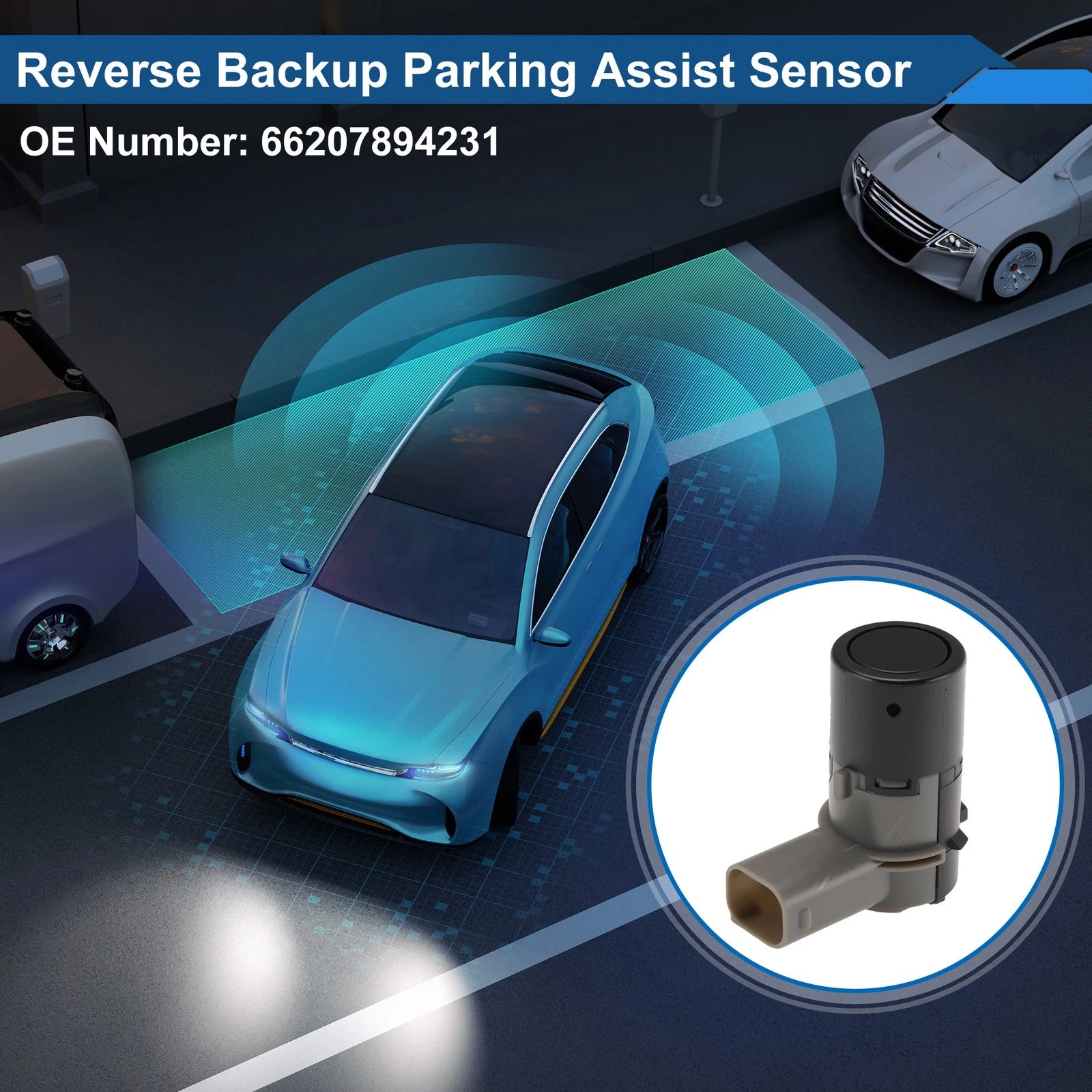 Reverse Backup Parking Sensor No.66207894231 for BMW 3 Series E46 (1997–2007)
