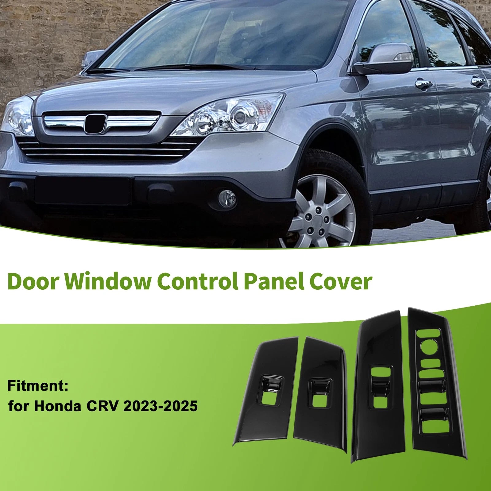 Window Switch Bezel Cover Set for Honda CR V (2023–2025)