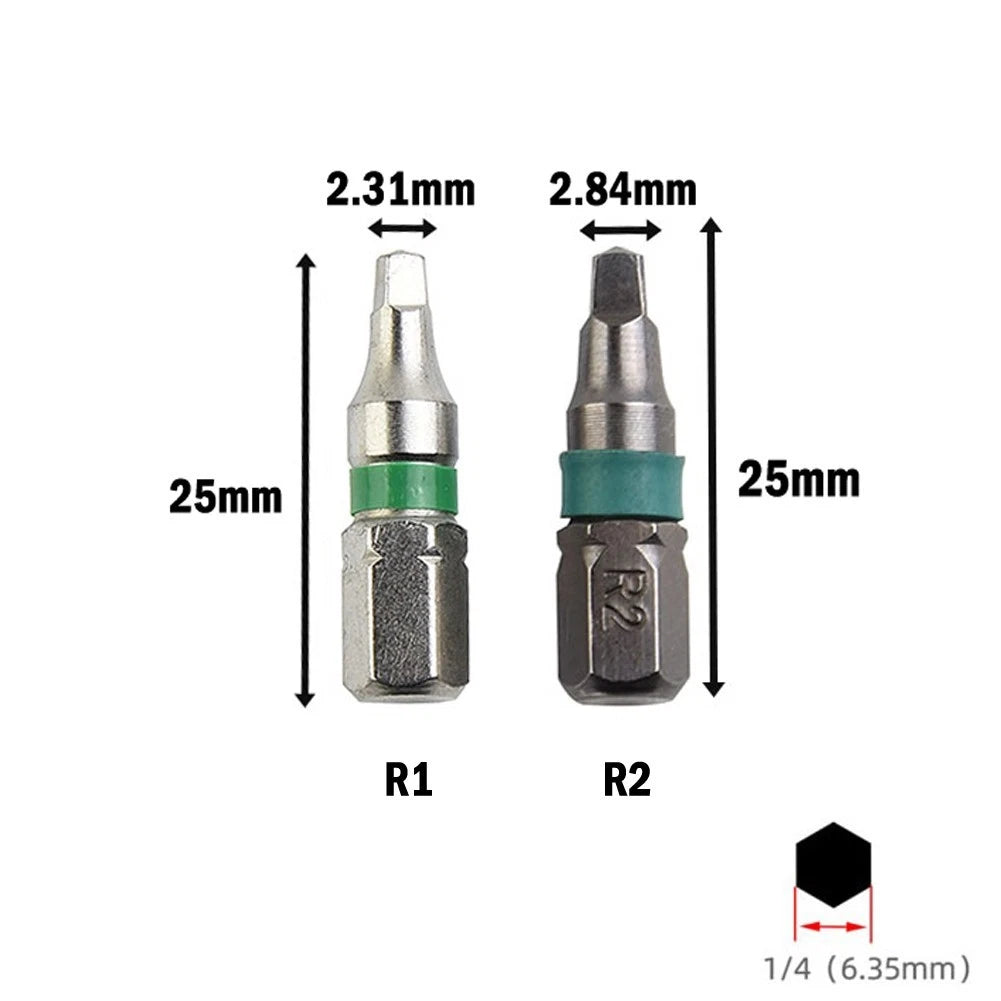 25mm Screwdriver Bits for Home Use (0.98")