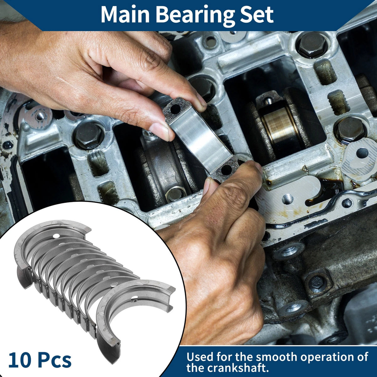 Main Bearing Set Replacement for Chevrolet Astra (1996–2001)