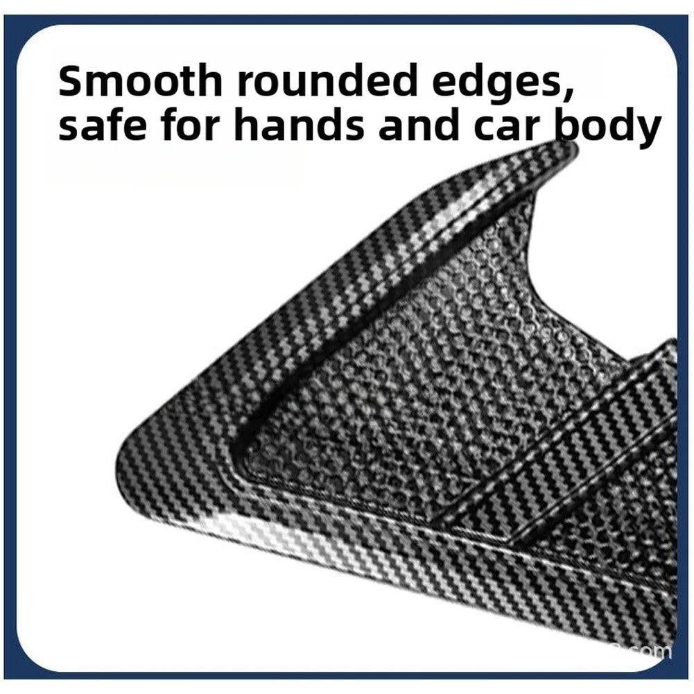 Side Wing Vent Cover for - Glossy Carbon Finish