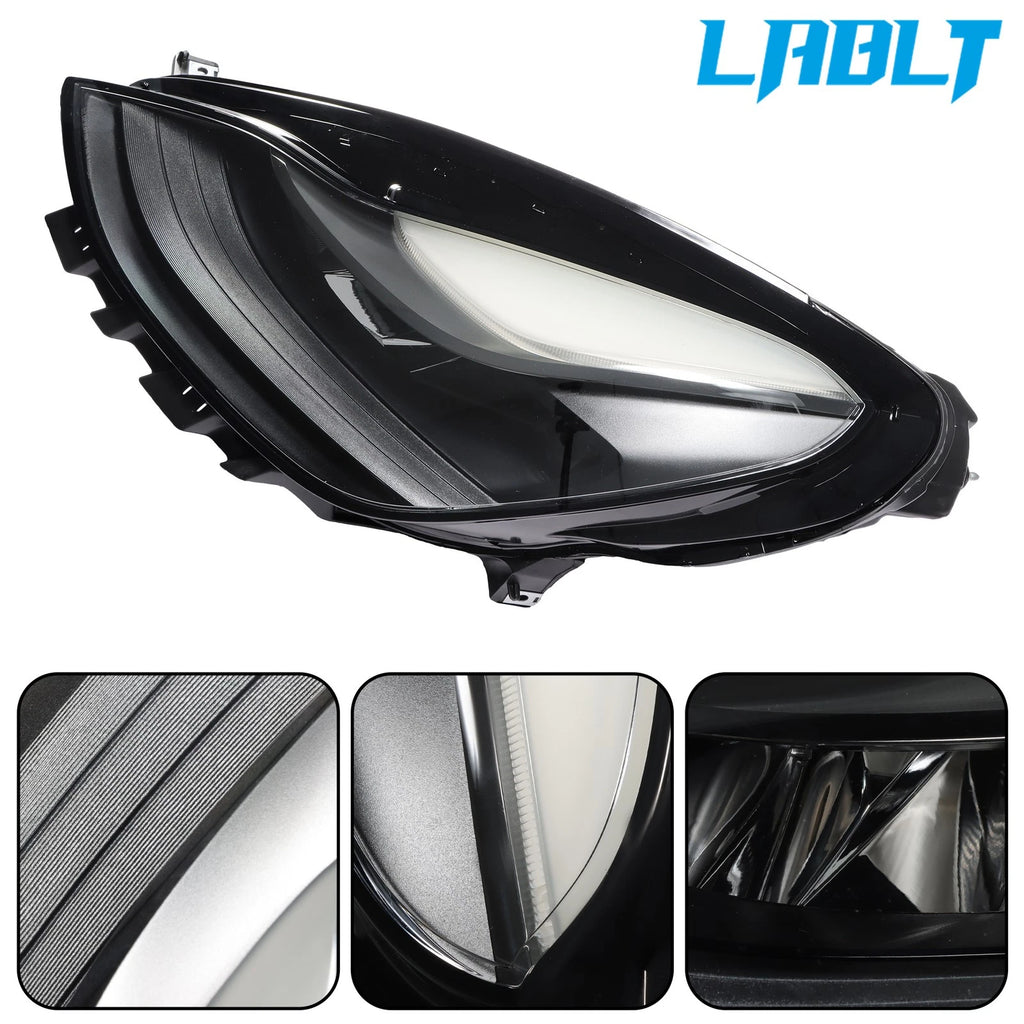 LED Driver Side Headlight for Tesla Model 3 Y (2021–2023)