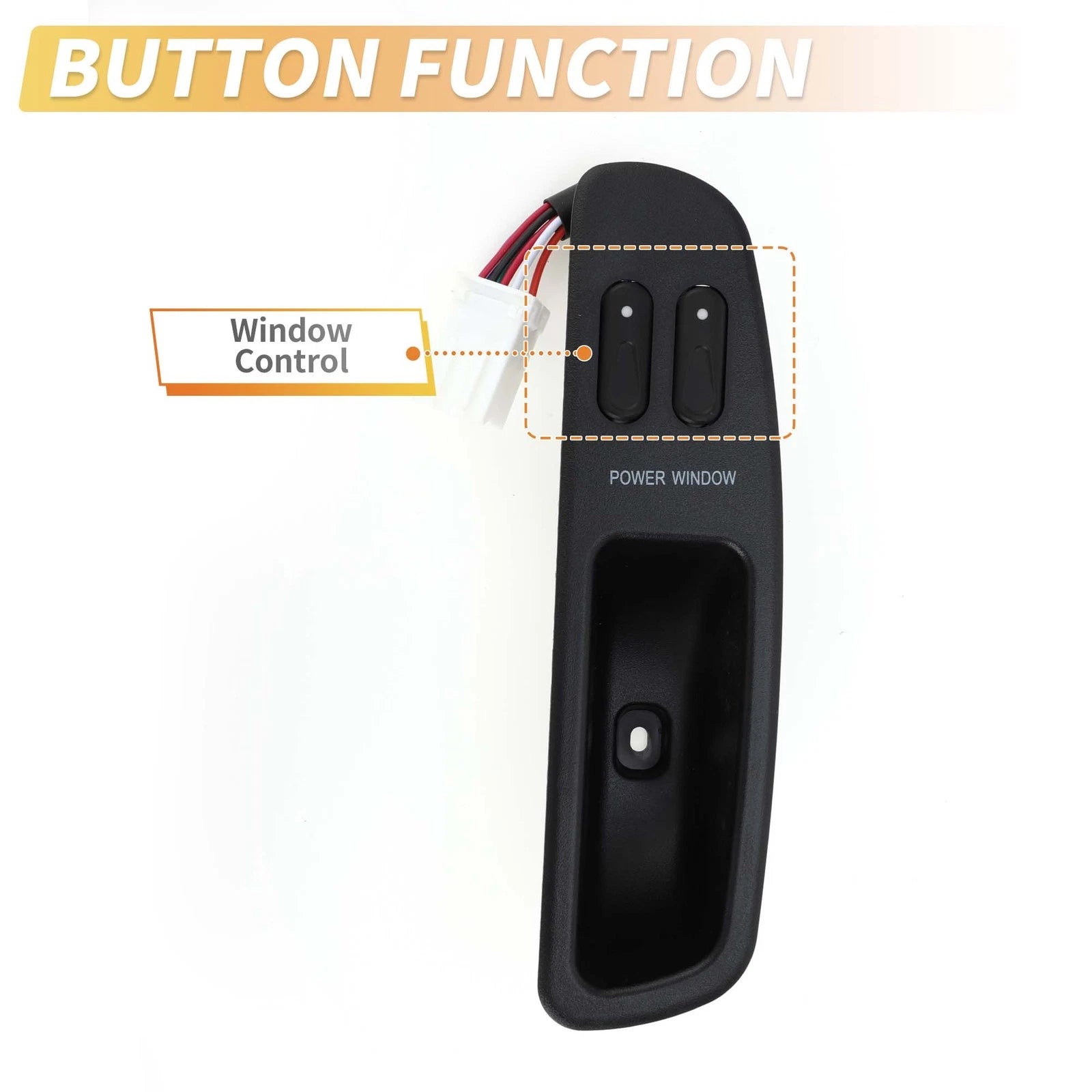 Front Right Power Window Switch for Mercedes-Benz MB100 MB140 (1999–2005)
