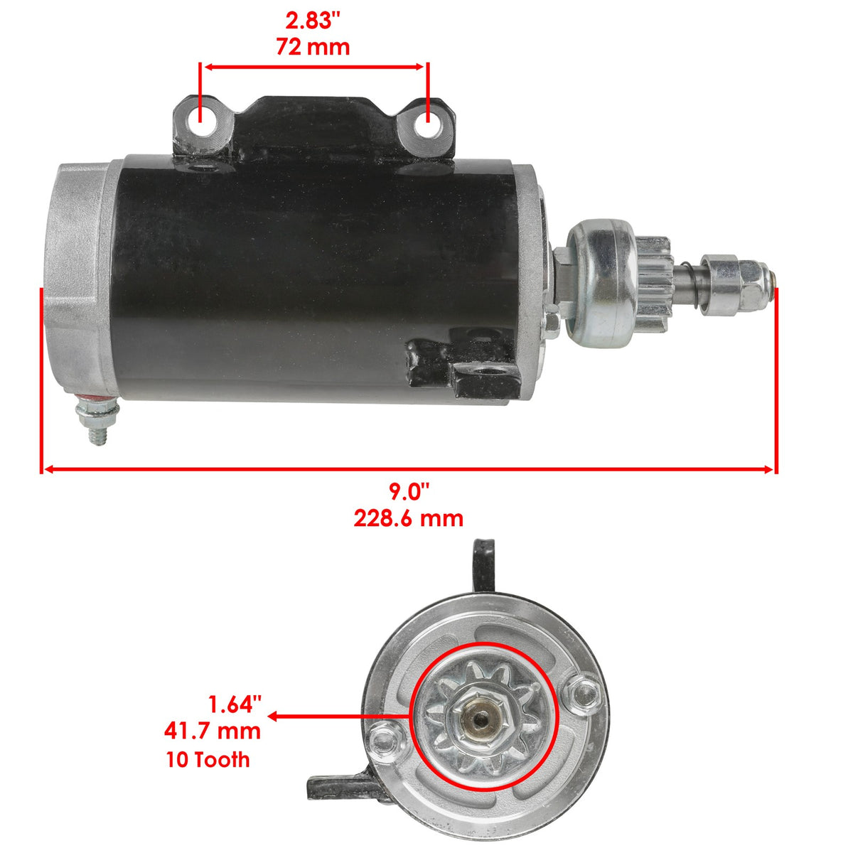 Starter Replacement for Johnson 90 HP Outboard (1994–1998)