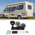 12V 24V Car Fan for SUVs RVs (Three Headed Adjustable Airflow)