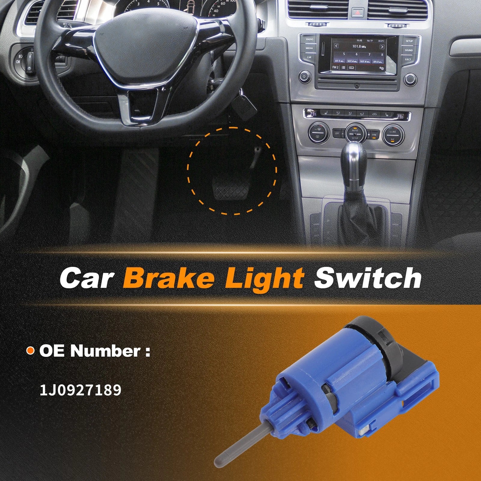 Brake Light Switch Replacement for Audi TT (2000–2002)