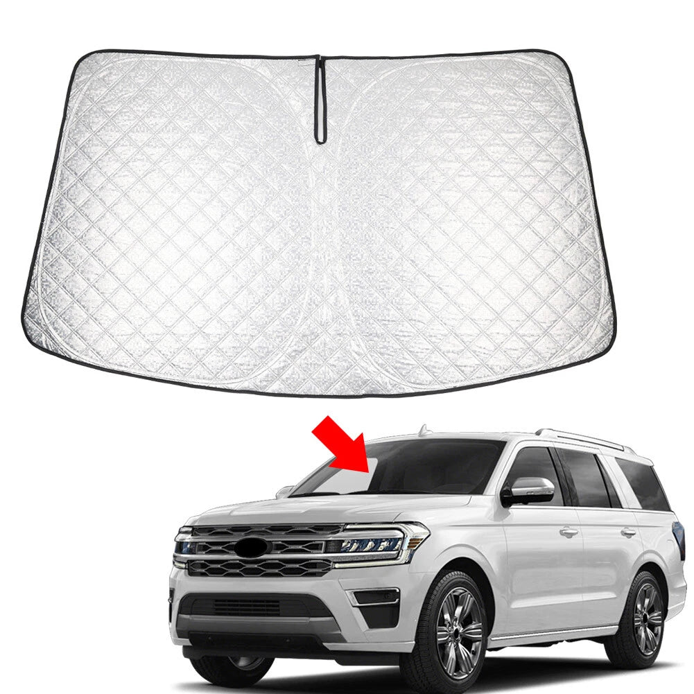 Foldable Windshield Sun Shade for Ford Expedition (2018–2025)