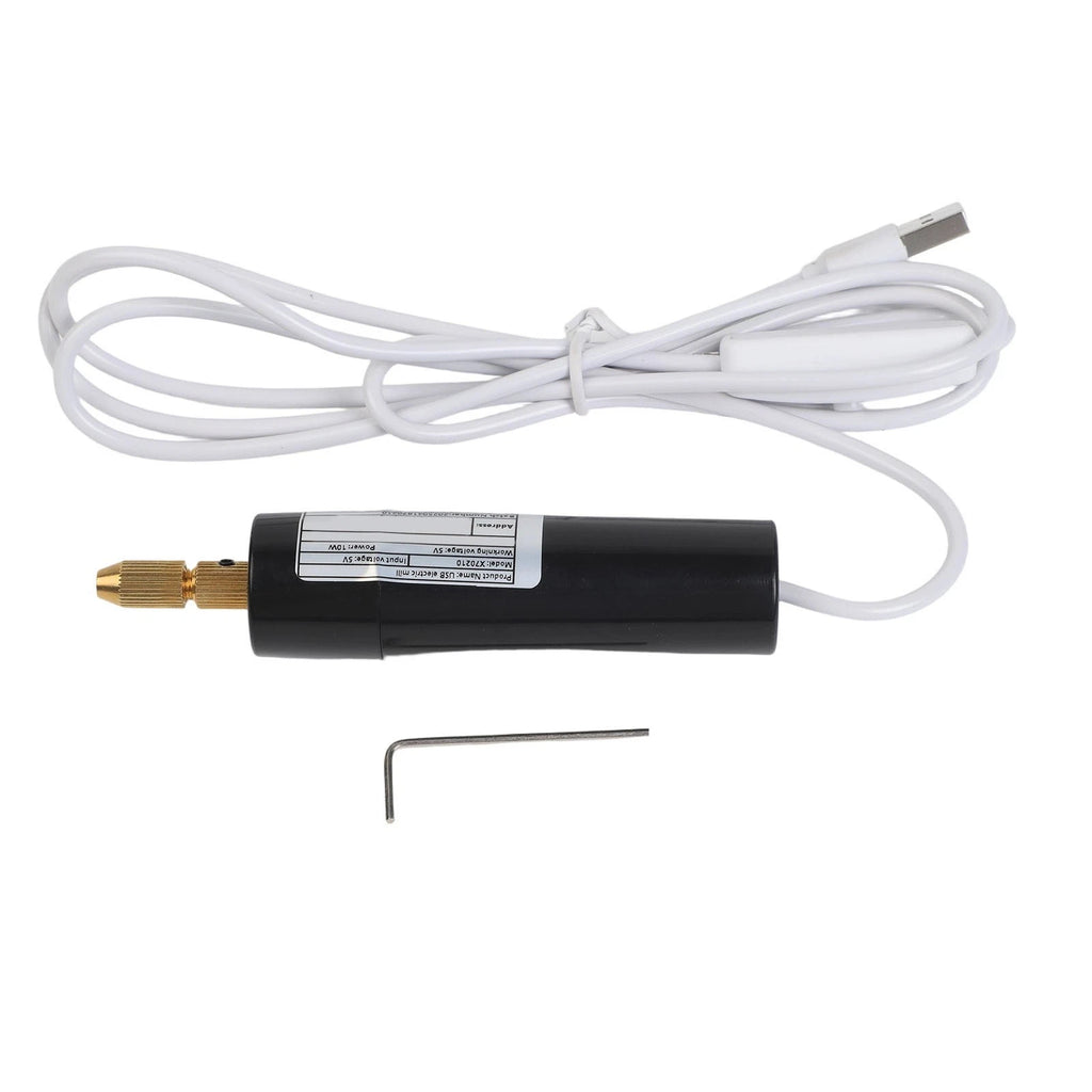 USB Drill Tool for Woodworking and Jewelry Crafts