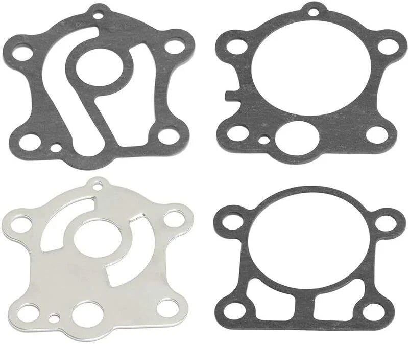 Water Pump Impeller Repair Kit for Yamaha 2 Stroke 25 30 HP Outboard (6J8-W0078-A1)
