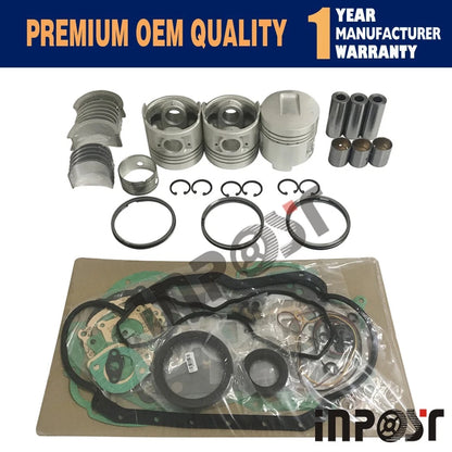 S3Q Overhaul Rebuild Kit for Mitsubishi S3Q2