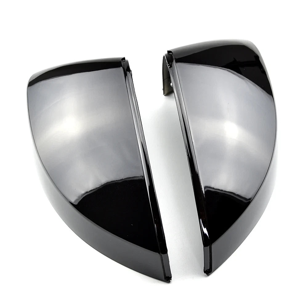 Gloss Black Rearview Mirror Cap Covers for Audi A3/S3 8V (2015–2021)