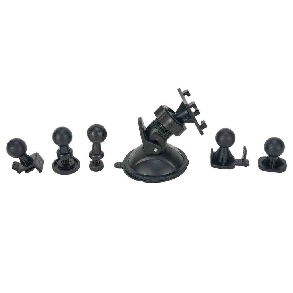 Driving Recorder Bracket Cam Mount Holder with 6 Adapters for