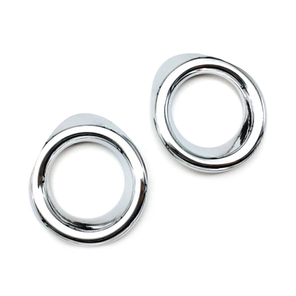 Chrome Front Fog Lamp Frame Cover Trim for Toyota Corolla Hatchback (2019–2020)
