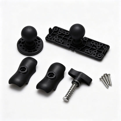 360° Rotation Quick Release Adjustable Fish Finder Mount for Garmin Kayak