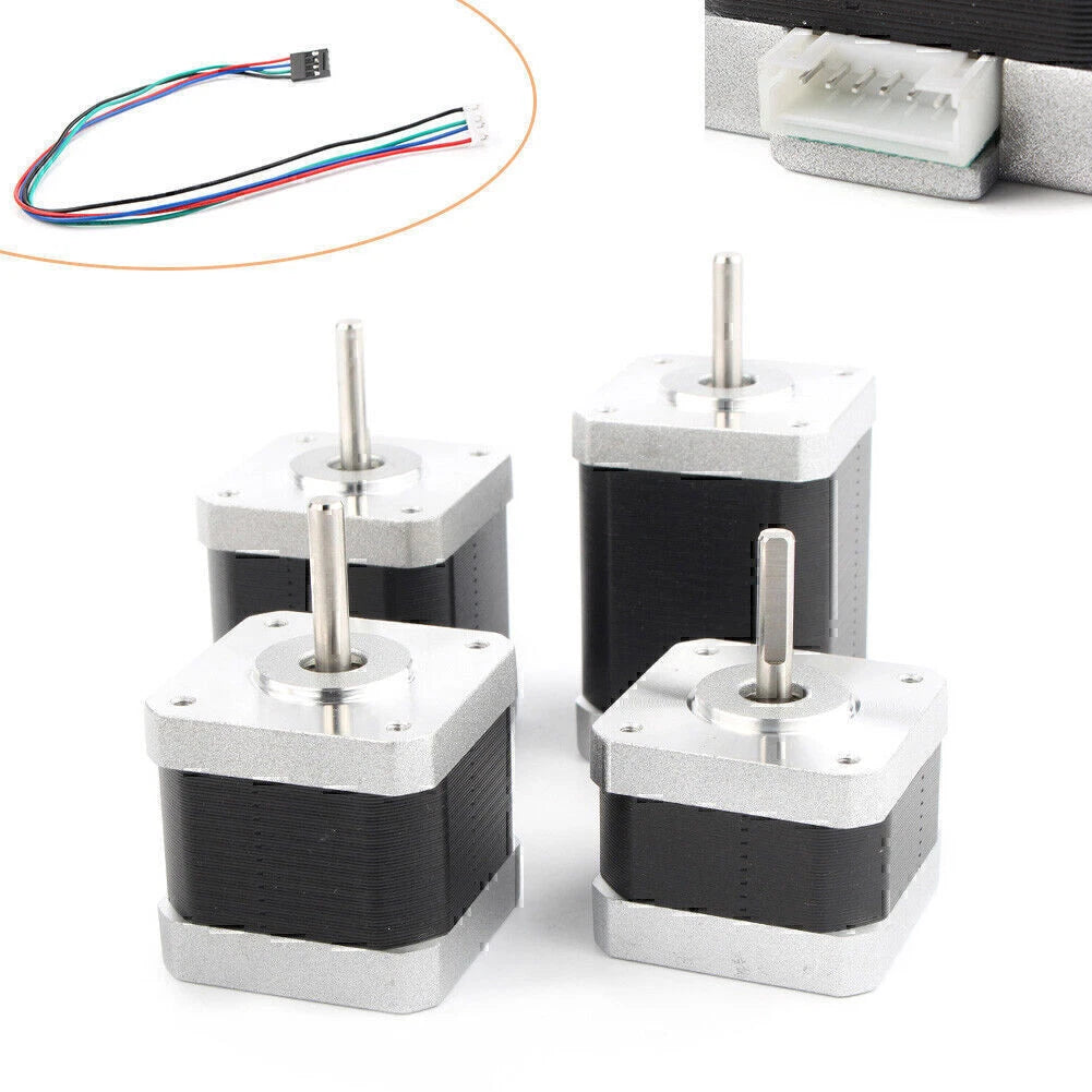 42BYHG34 Motor 34/40/48/60mm Wire 1.3A Rotor for 3D Printer (Reprap)