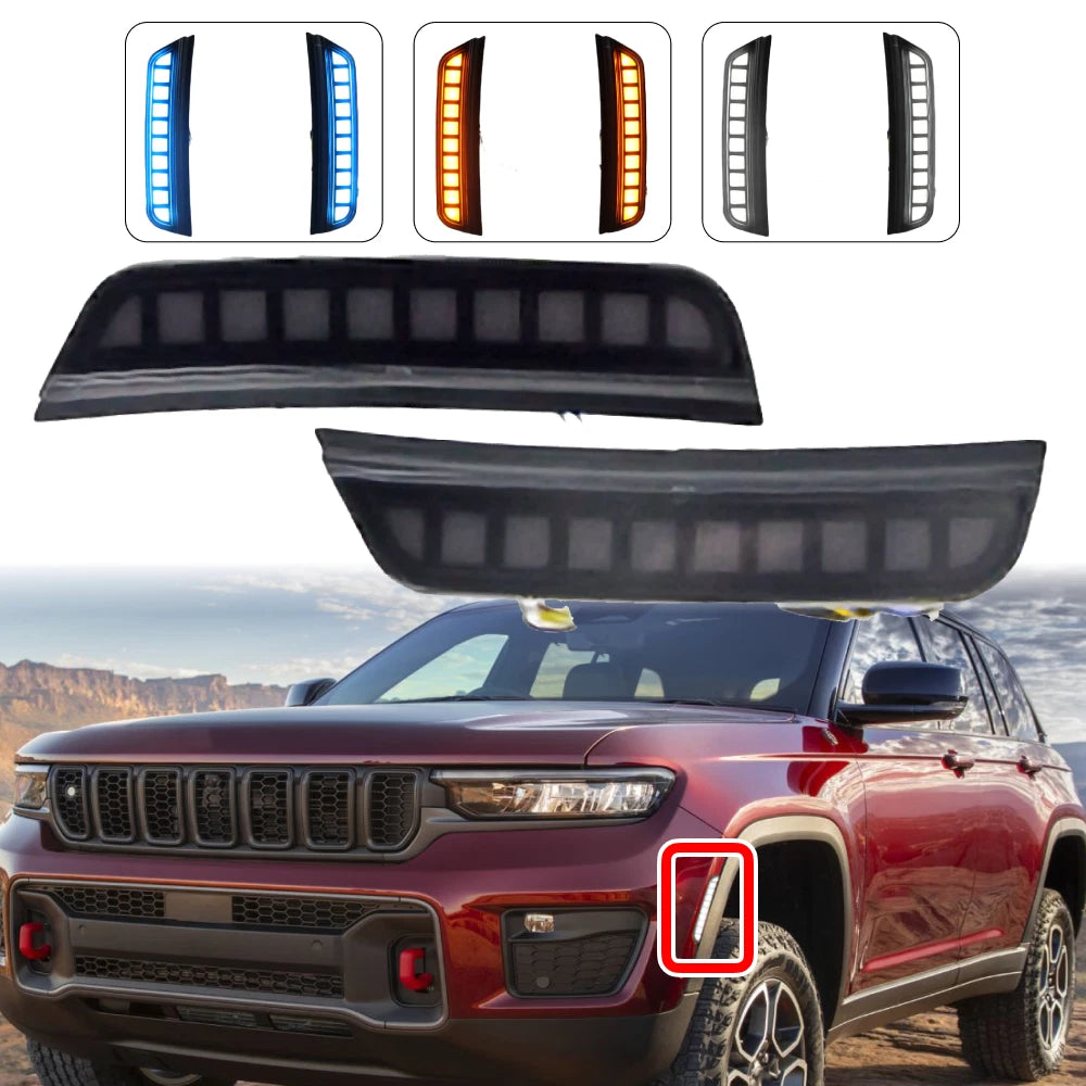 LED Fender Side Marker Light for Jeep Grand Cherokee L (2021–2024)