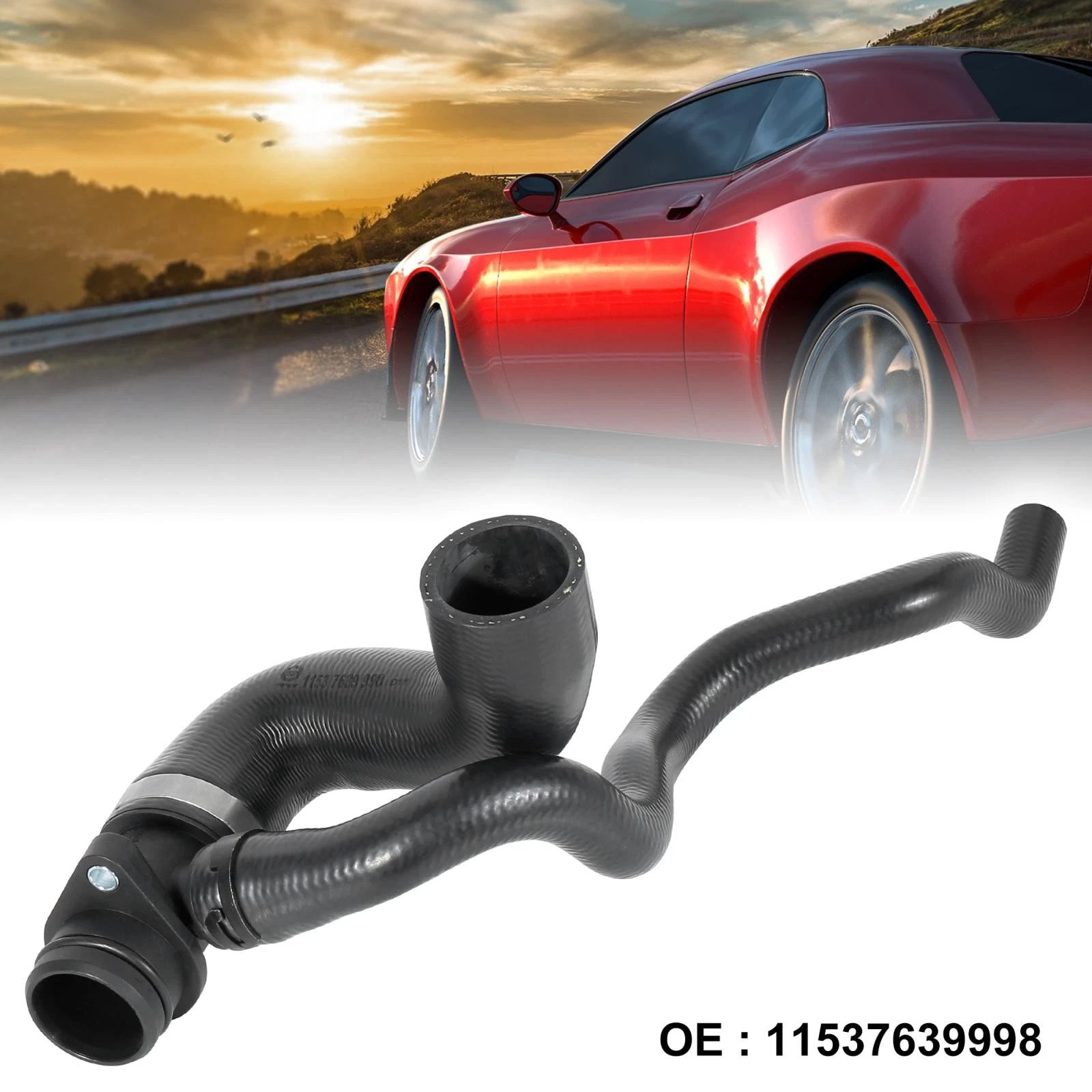 Coolant Water Hose from Expansion Tank Replacement for BMW 3 Series (2006–2019)