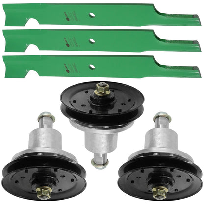 Deck Spindle Assembly with Pulley for Exmark LZ22 Lazer Z (2000–2008)