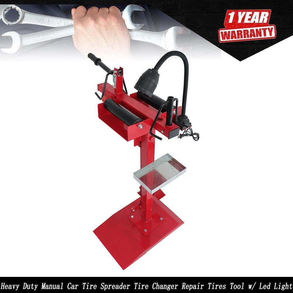 Tire Spreader Tool for Manual Tire Changer with LED Light