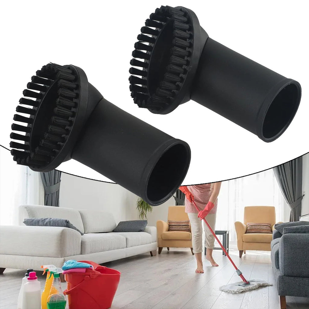 2X Round Dust Brush Attachment for Vacuum Cleaner (35mm)