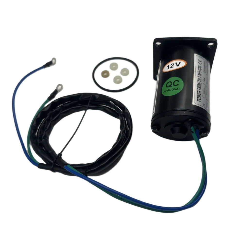 Tilt Trim Motor 12 Volt 2 Wire for Yamaha (67F-43880-00-00, API PT615NM)