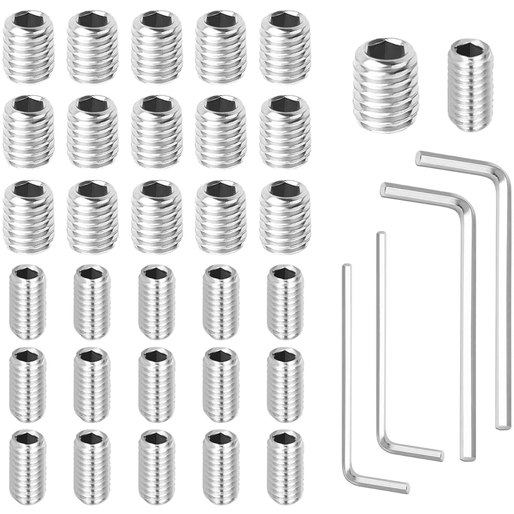 Hex Head Metric Screws for Refrigerator Cooler Door Handle (Set of 4)