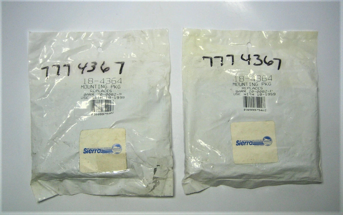 2X Exhaust Elbow Mounting Kits for Sierra 18-4364 (Marine Boat)