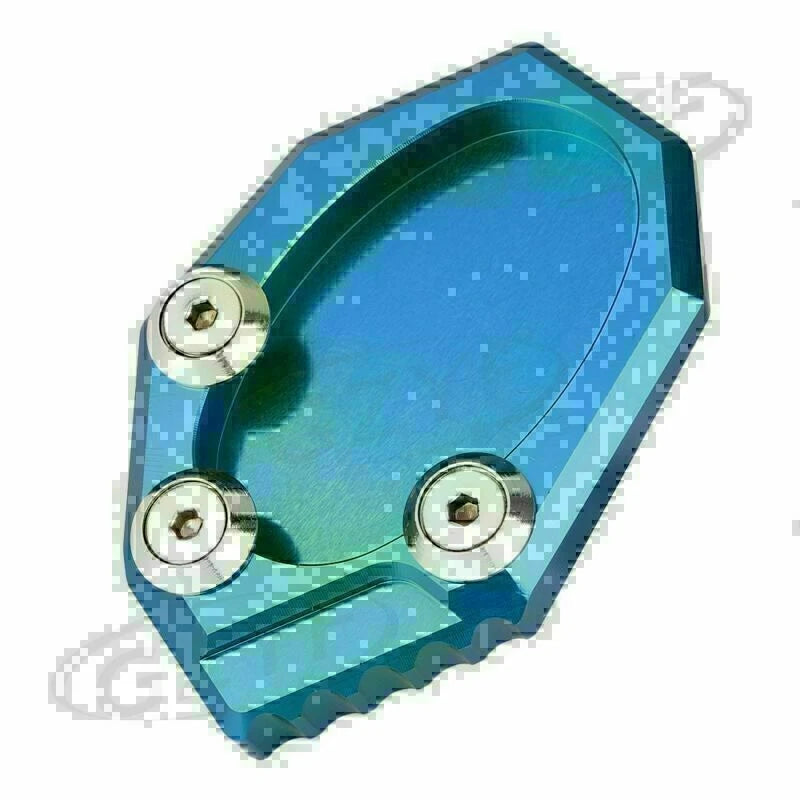 Side Stand Kickstand Pad for Kawasaki Versys 650 KLX250 (2010–2014) Blue