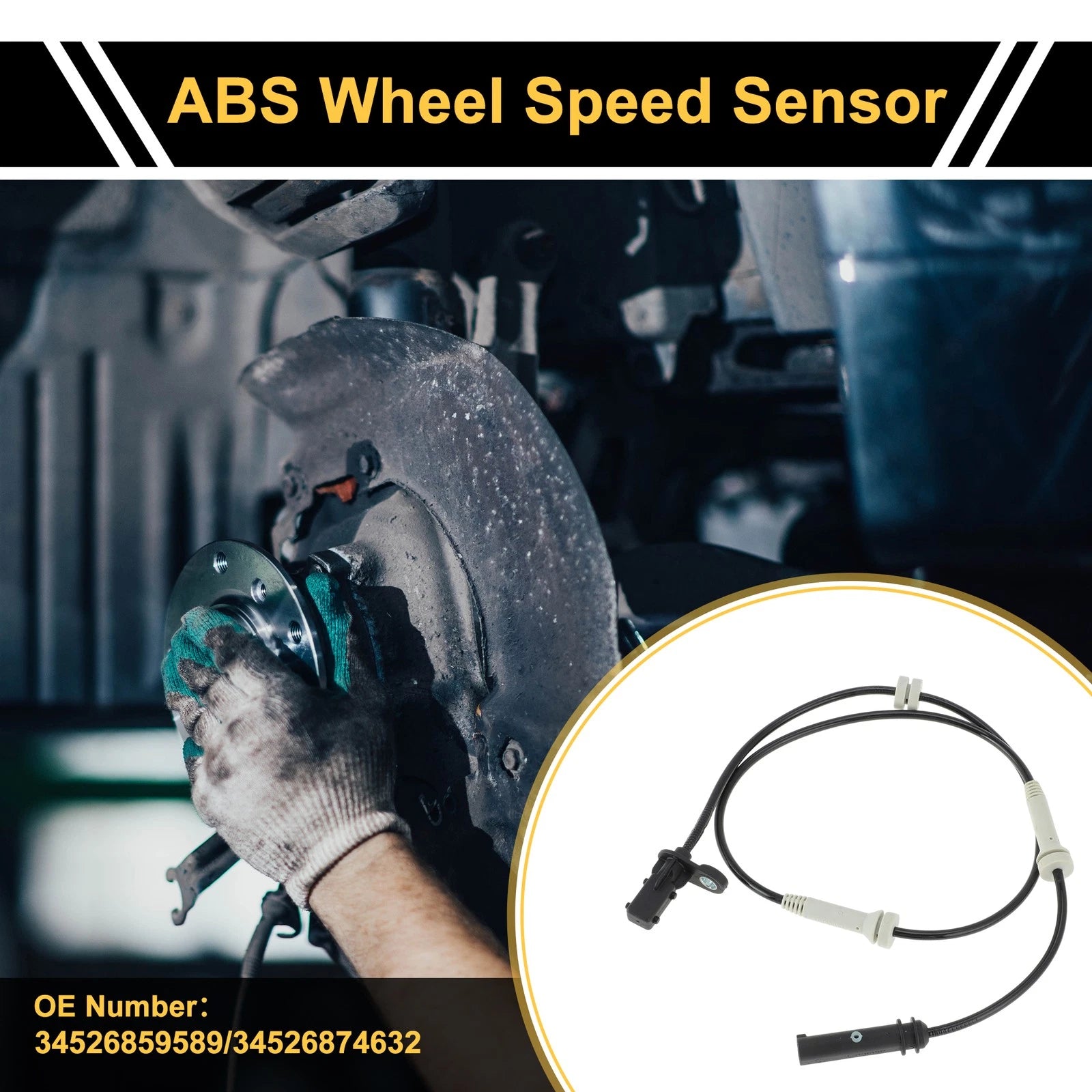 ABS Wheel Speed Sensor Replacement for BMW 6 Gran Turismo G32 620d (2018–2022)