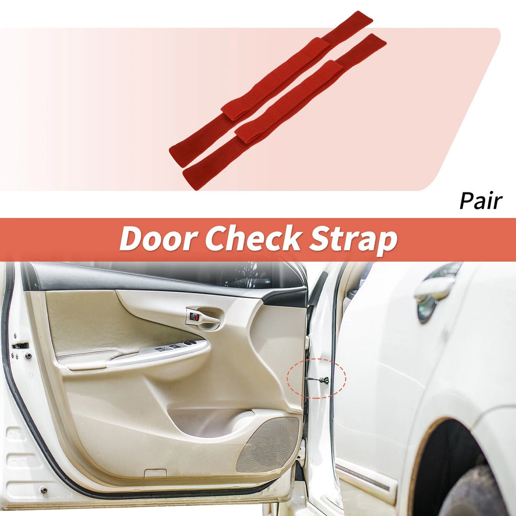 Door Check Strap for Jeep Wrangler JK (2007–2017) - Hinge Stop Limiter