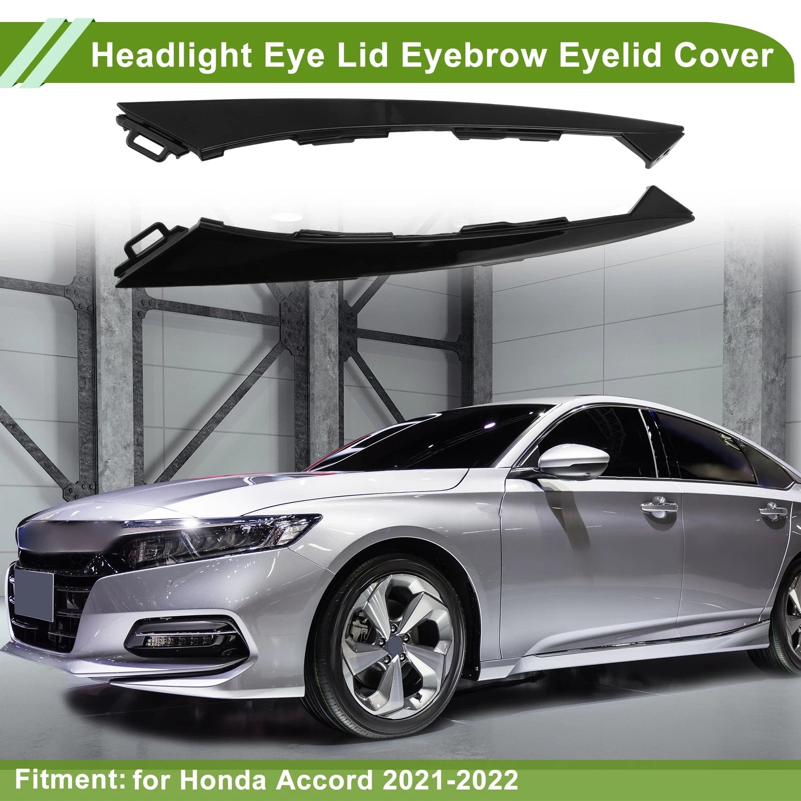Headlight Eyebrow Trim Front Left for Honda Accord (2013–2017)
