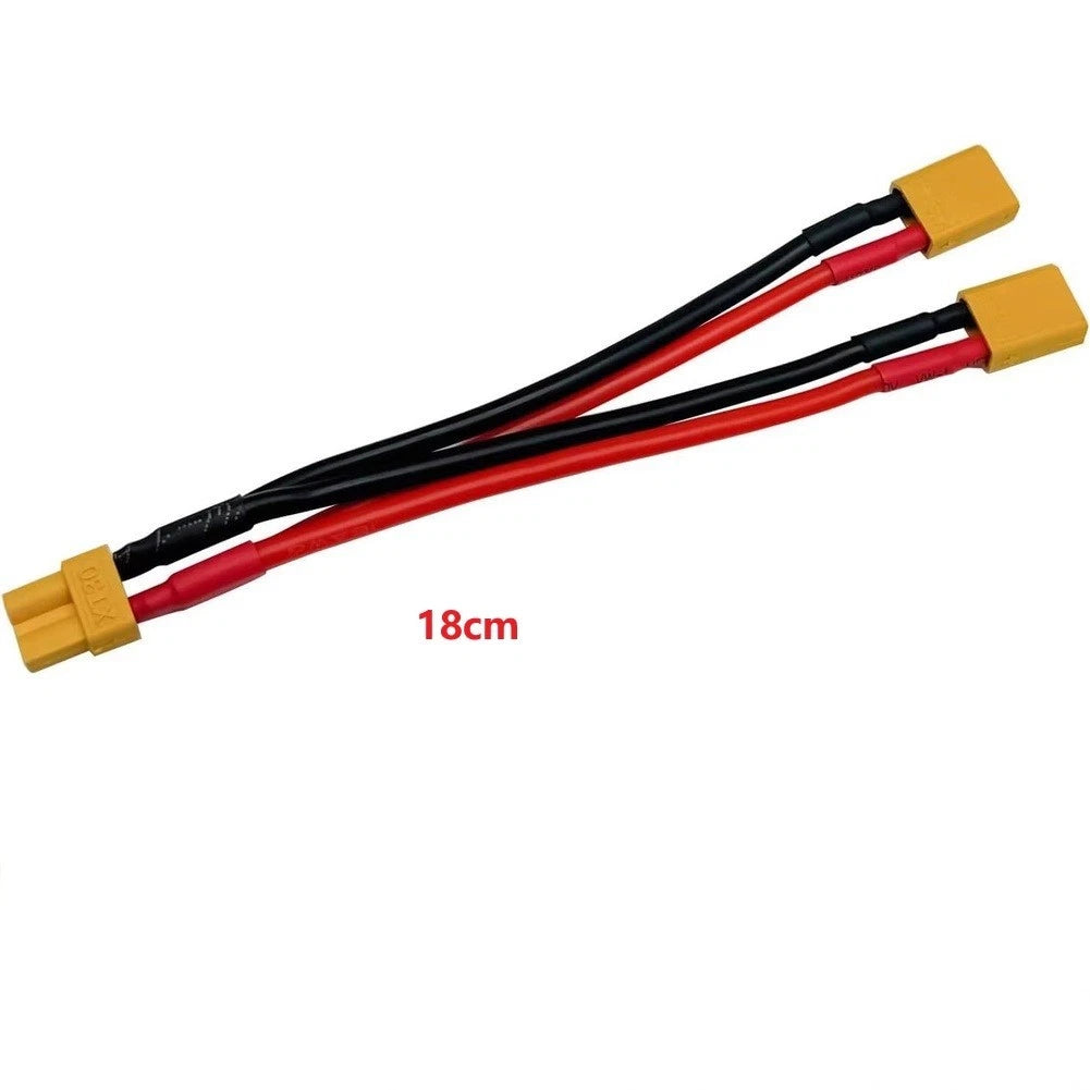 Y Splitter Cable Harness for XT30 (2 Male to 1 Female)