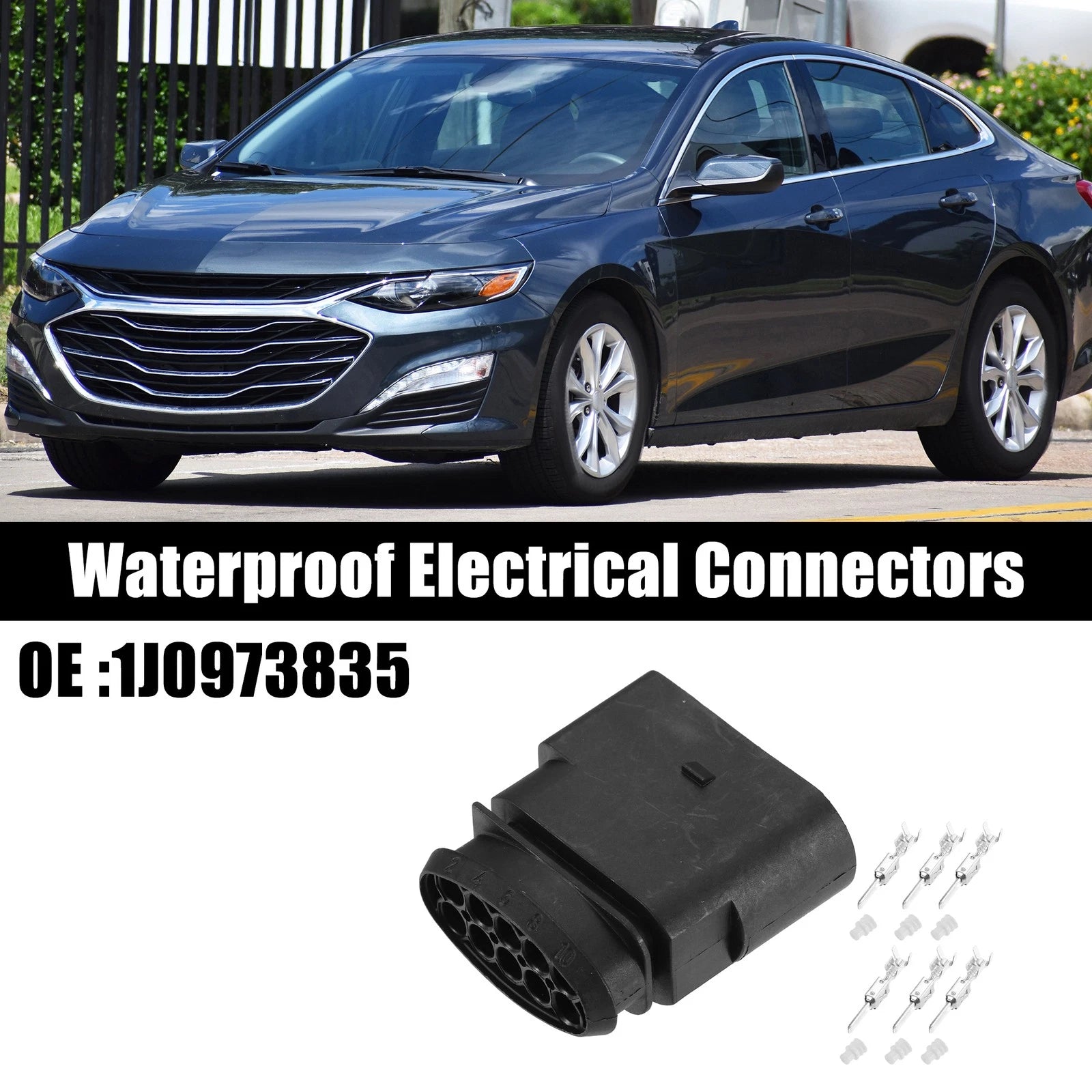 Fog Light Connector 6 Terminals Replacement for Audi VW (2005–2018)
