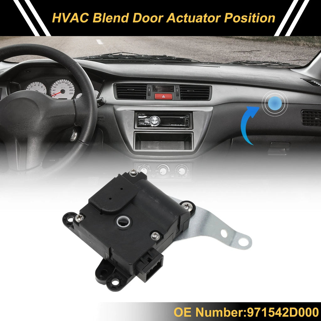 HVAC Heater Blend Door Actuator Replacement for Hyundai Elantra (2003–2006)