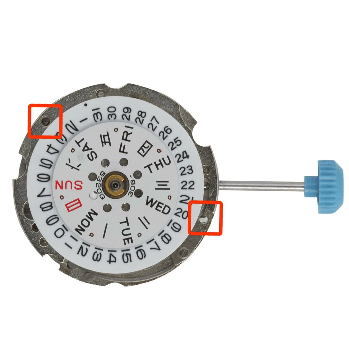 Watch Movement for Miyota 6T51 (28,800bph, 21 Jewels)