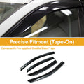 Window Deflectors Side Window Visors 1 Set for Hyundai Accent (2018–2023)