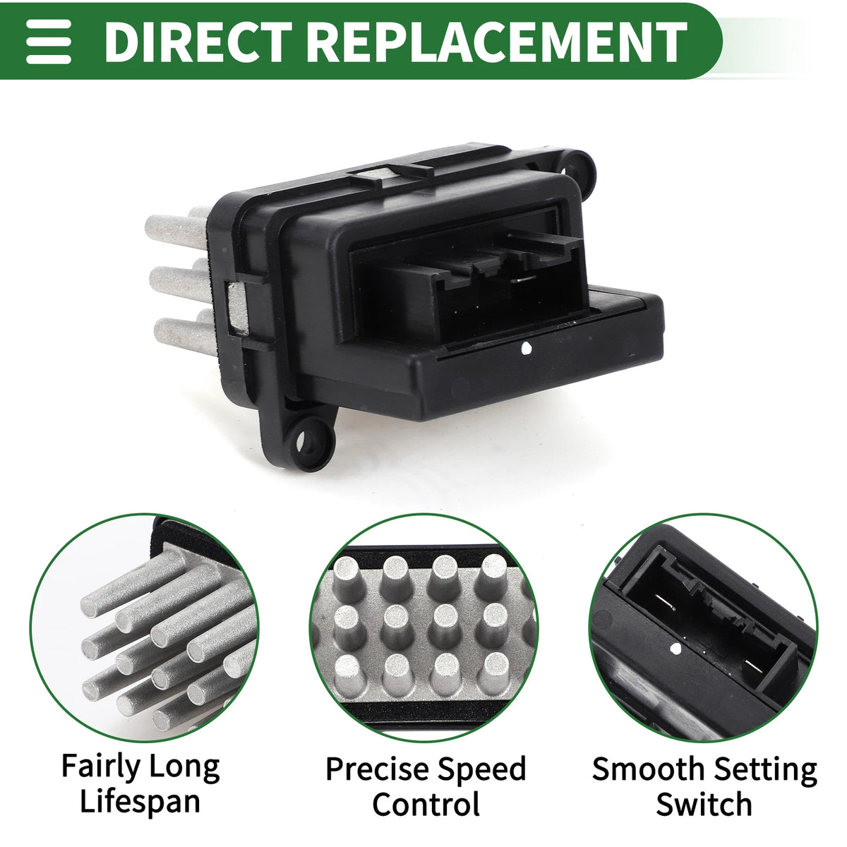 HVAC Blower Motor Resistor for Ford Kuga I (2008–2012)