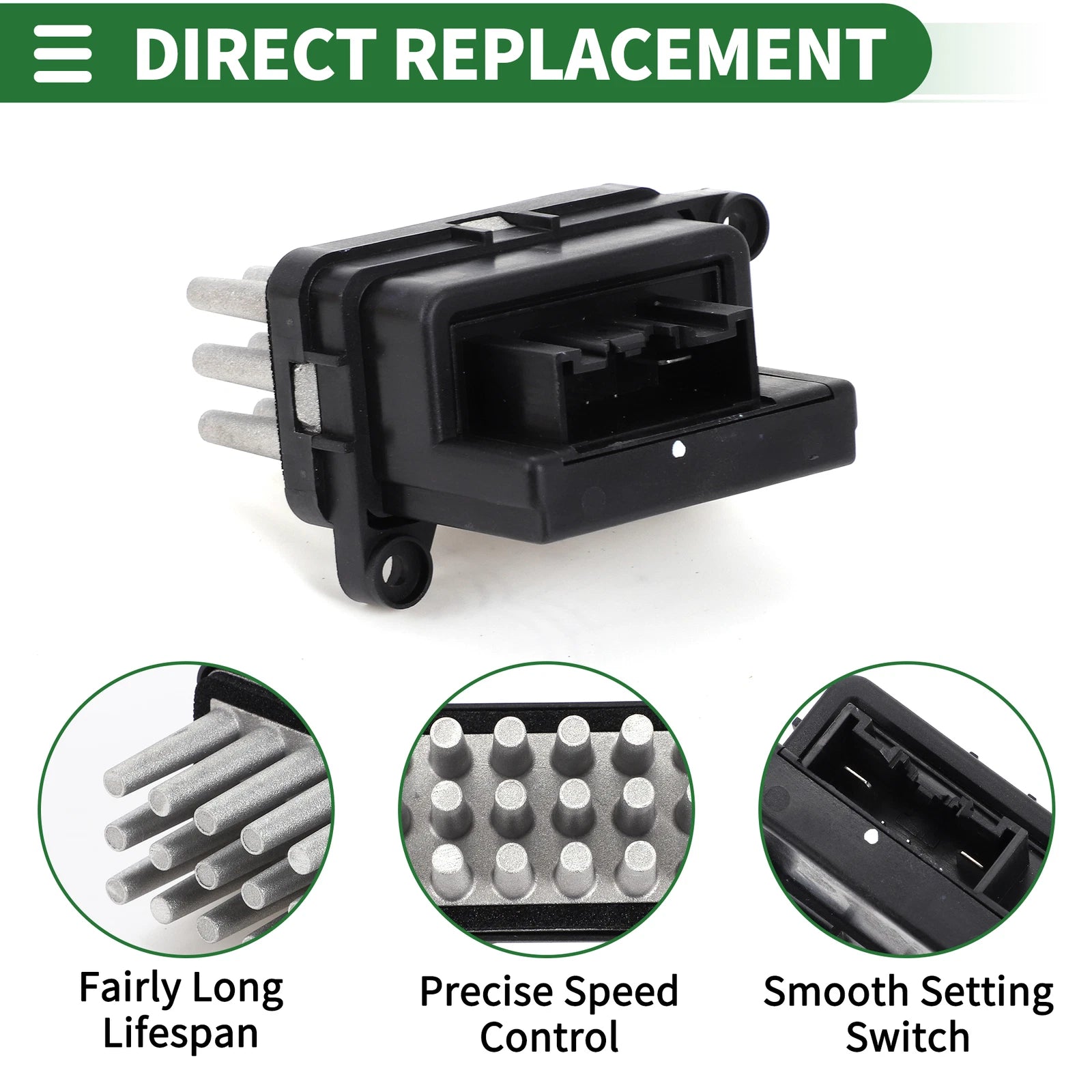 HVAC Blower Motor Resistor for Ford Kuga I (2008–2012)