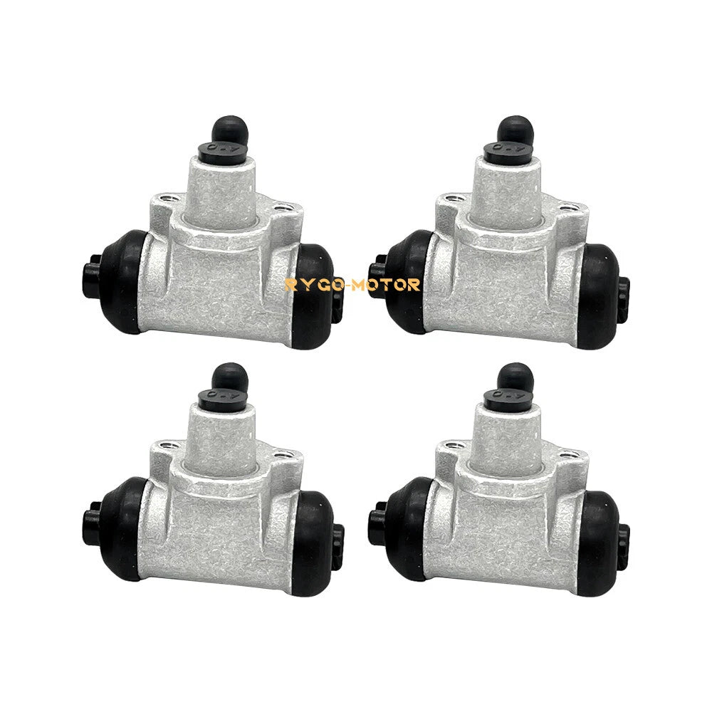 Front & Rear Brake Wheel Cylinders Shoes for Kawasaki Mule 600 610 (2005–2009)