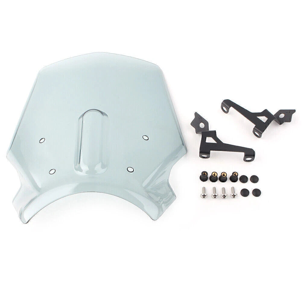 1 pc Grey Windscreen Deflector with Bracket for CB1000R (2018–2020) CB650R (2019–2020)