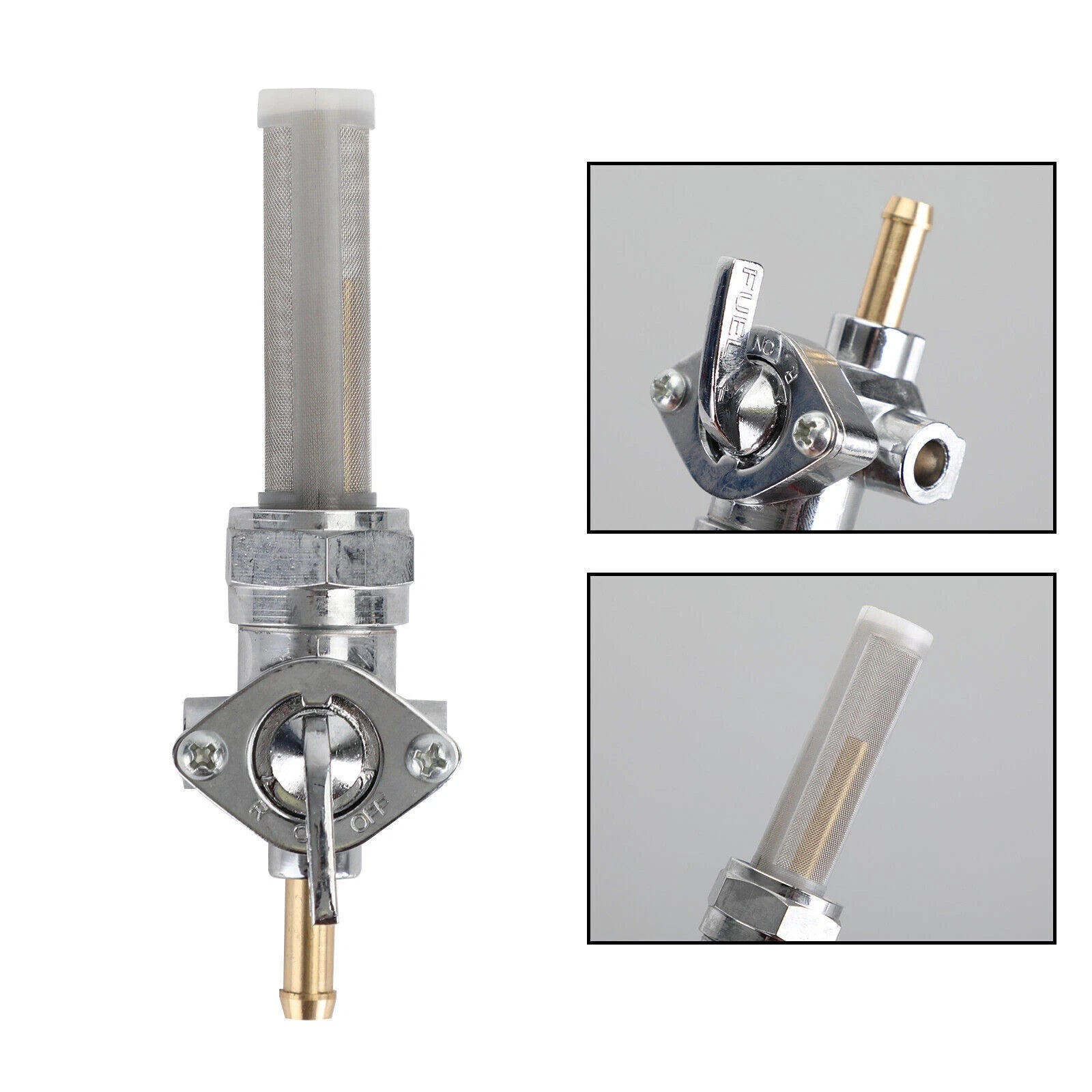Petcock Fuel Valve 22mm for Harley Dyna Super Glide Electra Glide