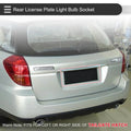 Rear License Plate Light Bulb for Subaru Legacy Wagon (2000–2004)