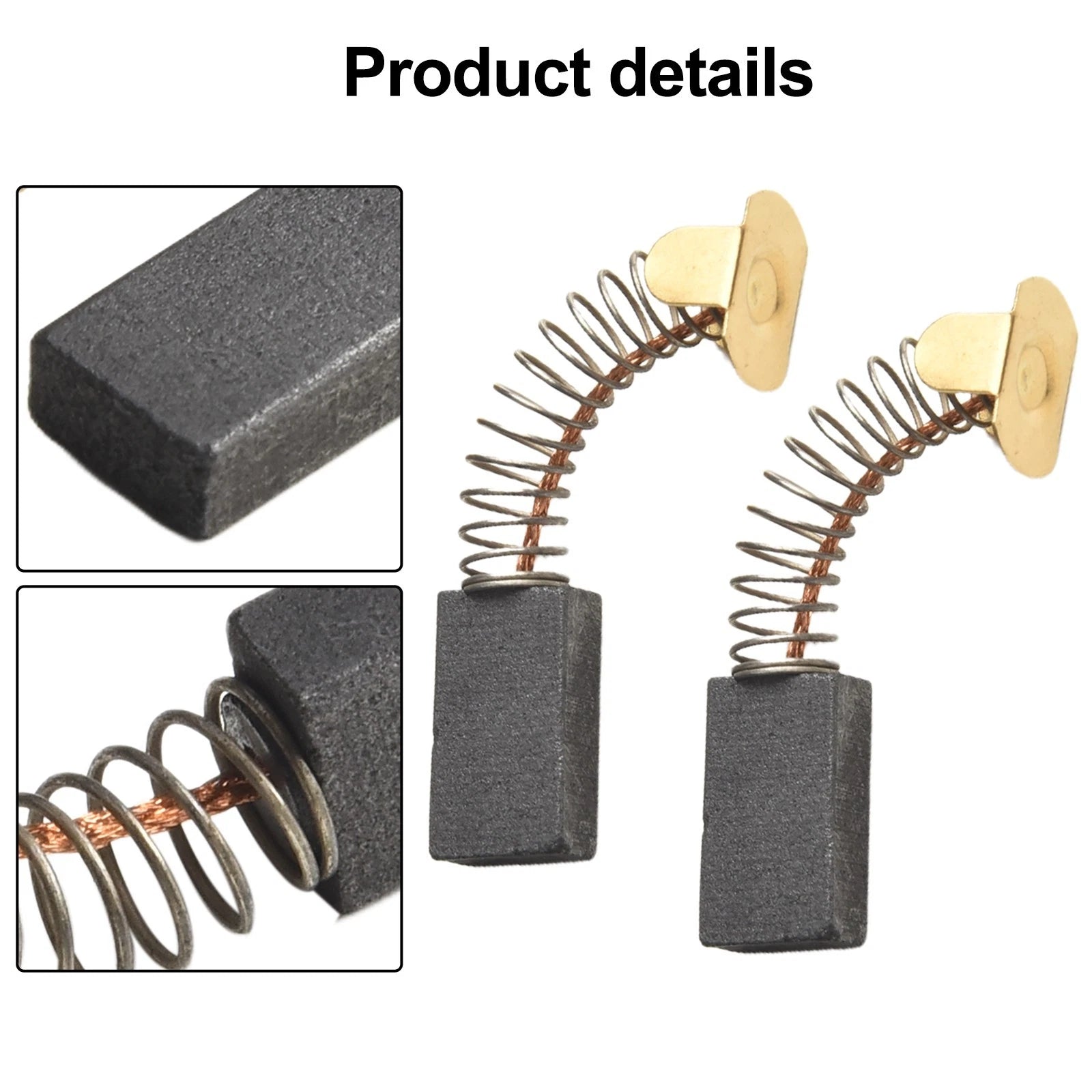 Carbon Brush Replacement Set for Enhance Motor Performance