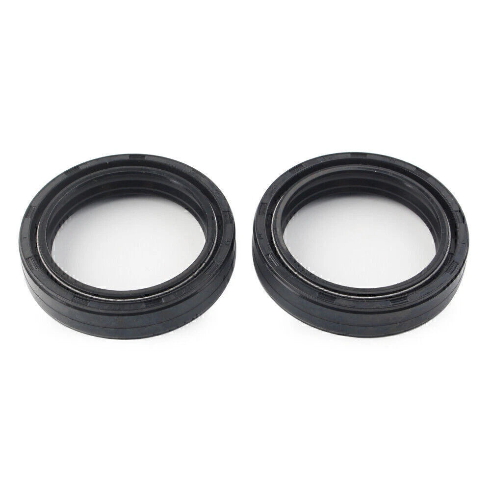 2PCS Fork Oil Seal for Motorcycle Front Fork Damper Shock Absorber (35X48-11 MM)
