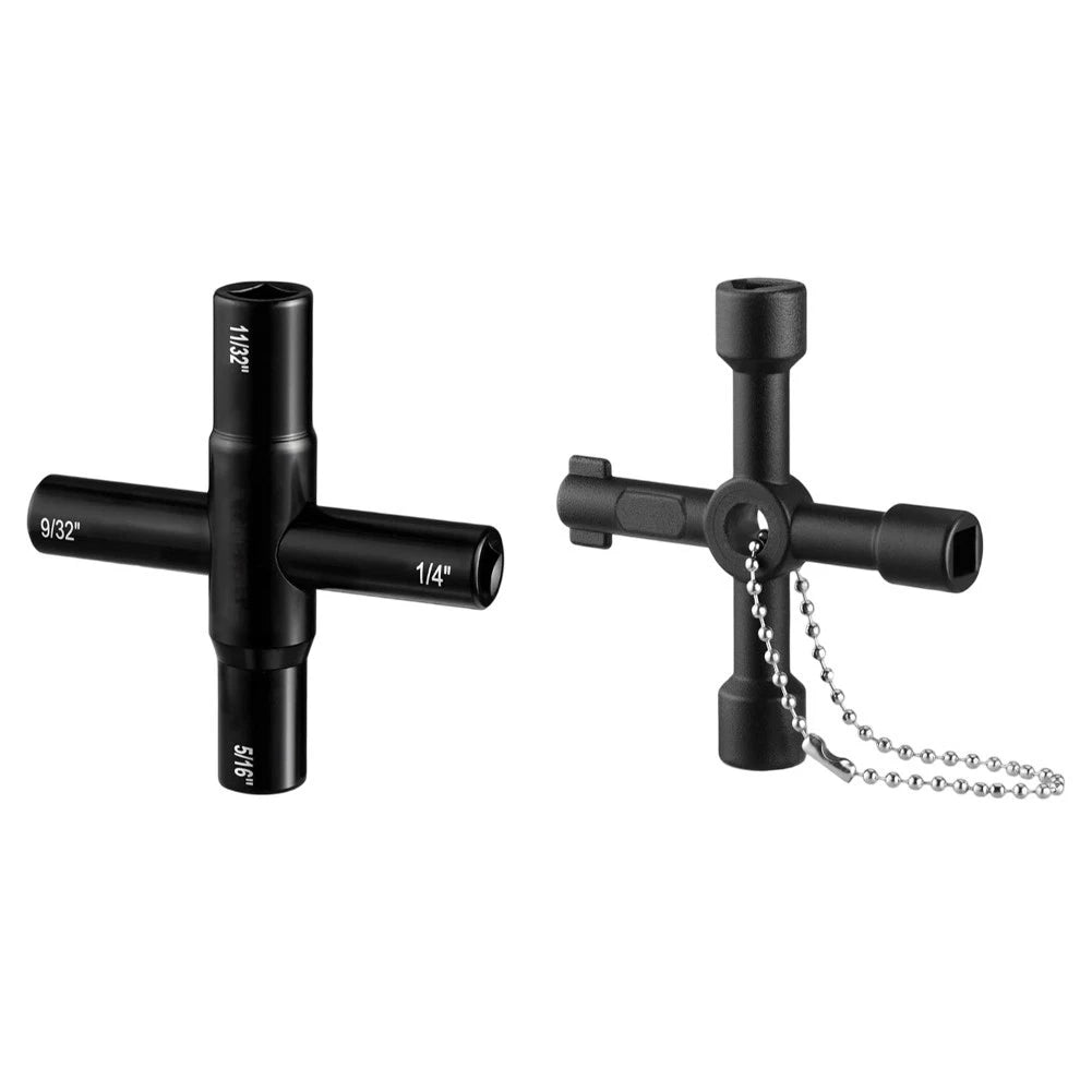 4-Way Faucet Wrench Set for Plumbers and Technicians