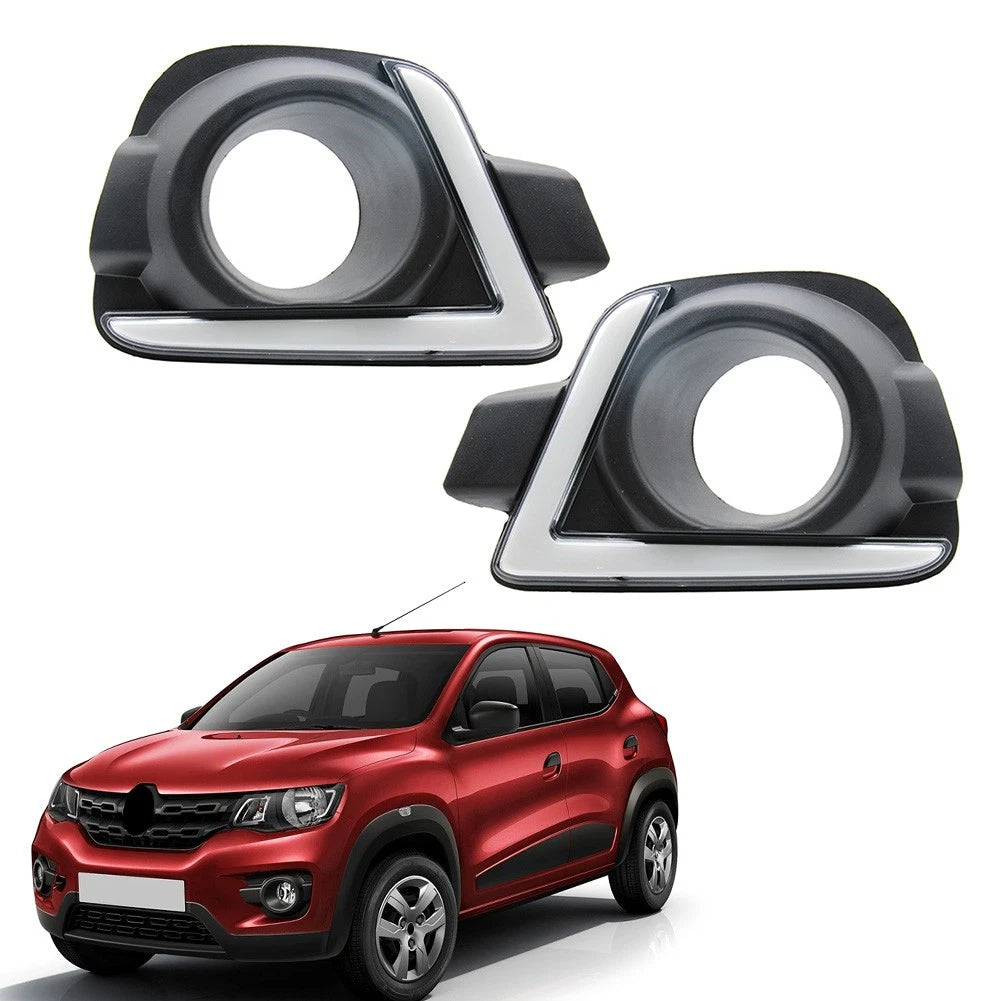 Pair LED Daytime Running Lights for Renault Kwid (2016–2018)