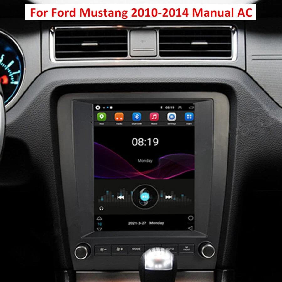 9.7" Vertical Android Stereo Radio GPS Navigation for Ford Mustang (2010–2014)