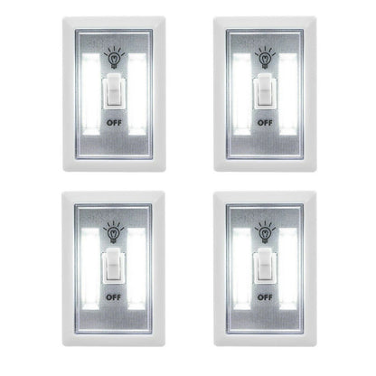 LED Wall Night Light for Cabinet Garage (Battery Operated)