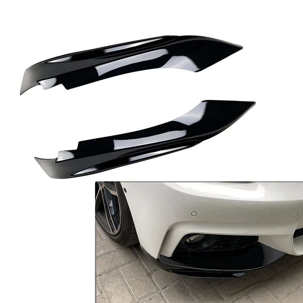 Front Bumper Splitter Side Air Vent Cover Canards for BMW 4-Series (2014–2020)